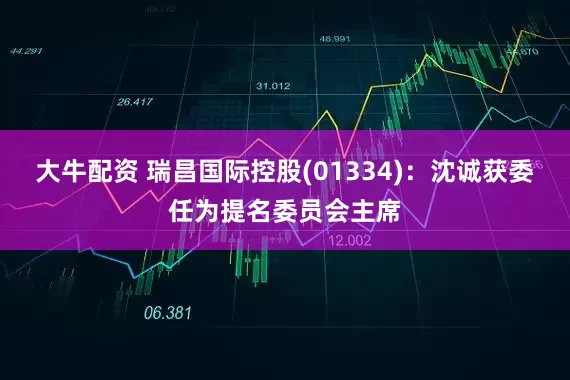 大牛配资 瑞昌国际控股(01334)：沈诚获委任为提名委员会主席